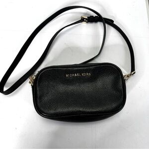 Michael Kors Mini Pebbled Leather Crossbody Bag Purse